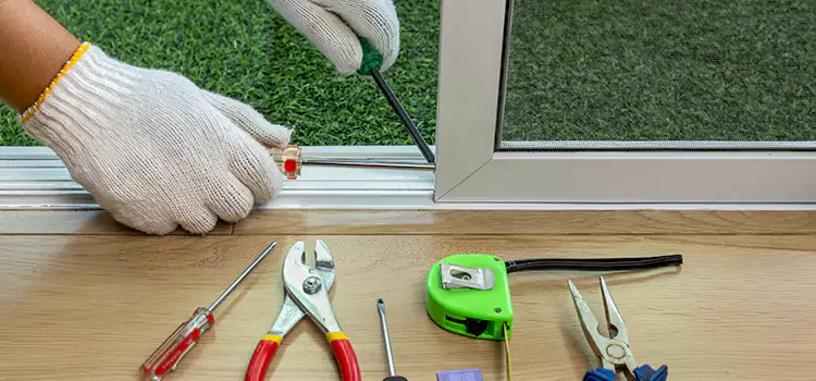 Sliding Door Track Replacement in Forest Lake, MN